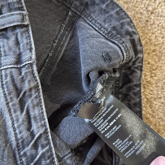 Free People We The Free Florence Black/Grey Flare Jeans - Picture 8 of 10